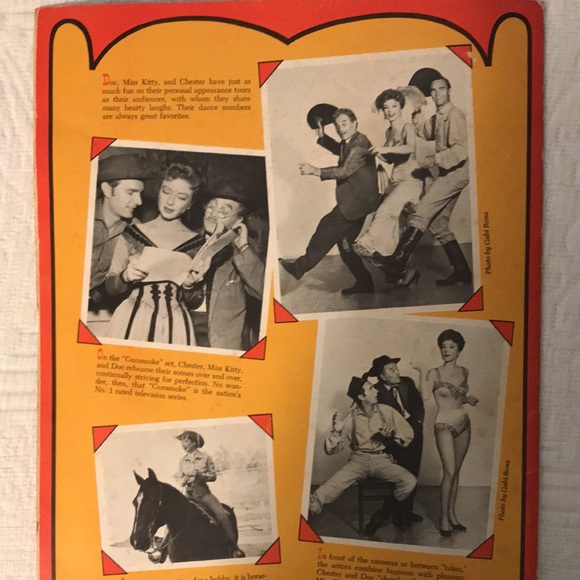 Vintage Antique Gunsmoke TV Western Memorabilia Set Comic Book Signed Photo - Picture 4 of 7